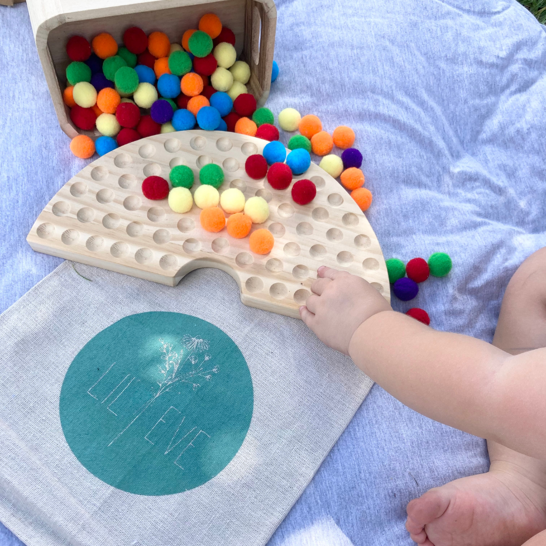 Rainbow explore board